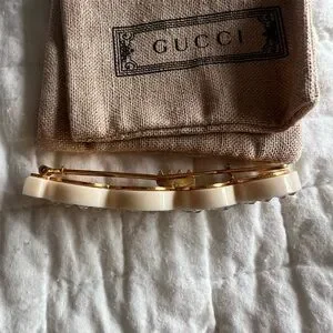 Gucci | Accessories | Gucci Cream Hair Accessory With 